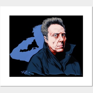 Christopher Walken - An illustration by Paul Cemmick Posters and Art